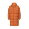 Bright Herringbone Unisex Long Down Jacket - Image 5