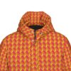 Bright Herringbone Unisex Long Down Jacket - Image 6