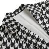 Large Print Houndstooth Women's Leisure Blazer - Image 3