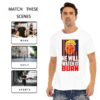 Trump Will Watch America Burn  Unisex O-neck Short Sleeve T-shirt | 180GSM Cotton (DTF) - Image 3