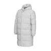 Herringbone Unisex Long Down Jacket - Image 3