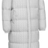 Herringbone Unisex Long Down Jacket - Image 8