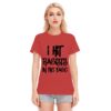 I Hit Racists Unisex O-neck Short Sleeve T-shirt | 180GSM Cotton (DTF) - Image 2