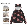 Fets Luck Women’s Hoodie With Decorative Ears - Image 3