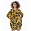 The Viscountess of Velvety Vaults All-Over Print Women's Casual Loose Long Sleeve Dress With Pocket - Image 2