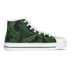 Green Leaves Women's Canvas Shoes - Image 3