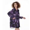 The Sovereign’s Stowaway All-Over Print Women's Casual Loose Long Sleeve Dress With Pocket - Image 2