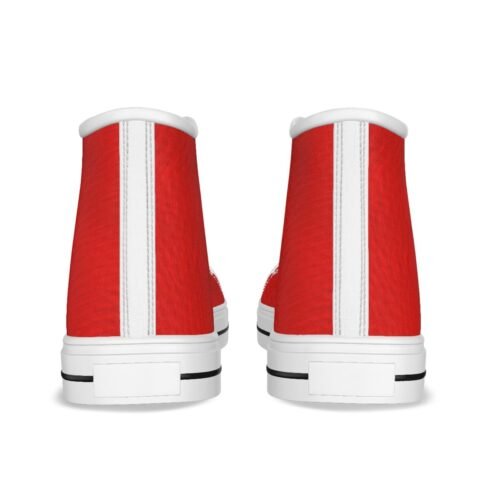 Red Women's Canvas Shoes - Image 6