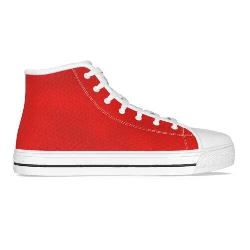 Red Women's Canvas Shoes - Image 3