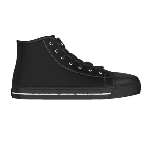 Men's Black Sole Canvas Shoes