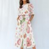 Valentine's Day Pattern Women's Knee-Length Dress - Image 3