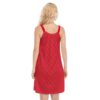 Red Women's Sleeveless Cami Dress - Image 3