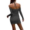 #1 Women's Halter Lace-up Dress - Image 4