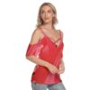 Cold Shoulder Serenade in V-Neck Minor - Image 2