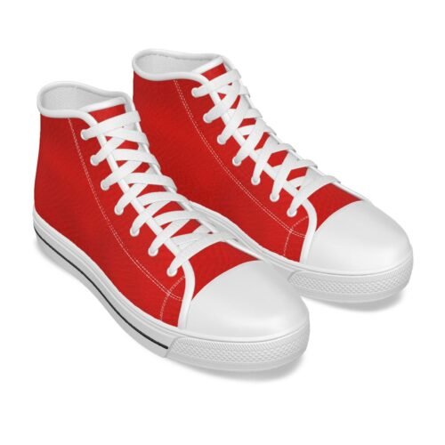 Red Women's Canvas Shoes - Image 2