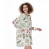 Frock It and Rocket All-Over Print Women's Casual Loose Long Sleeve Dress With Pocket - Image 2