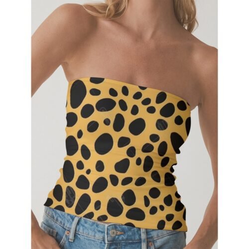 High-Elastic Support Double-Layer Women's Tube Top - Image 3