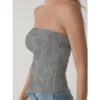 All-Day Wear Double-Layer Off-Shoulder Tube Top - Image 3