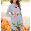 Fashionable Women's Cardigan with Shawl Collar and Soft Fabric - Image 2