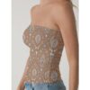 Stylish Fit Double-Layer Women's Strapless Tube Top - Image 2