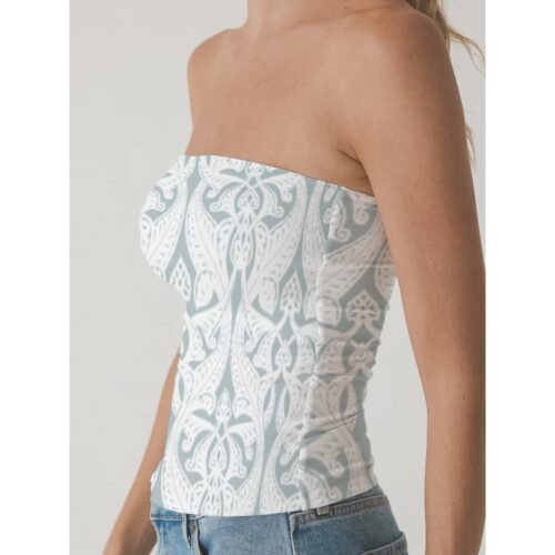 Breathable and Stretchy Double-Layer Tube Top - Image 2