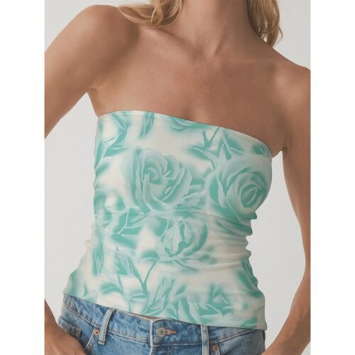 Premium Fit Women's Strapless Double-Layer Top - Image 3