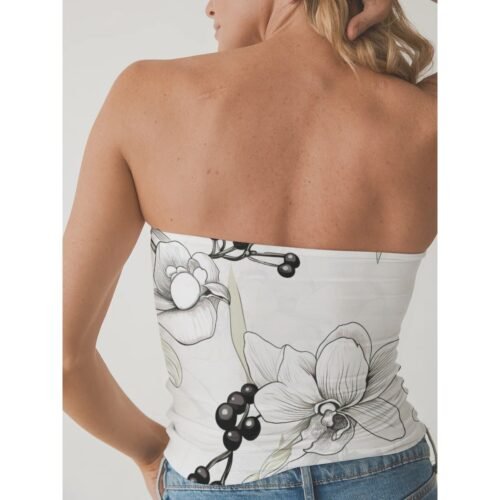 Comfort-Focused Women's Double-Layer Tube Top - Image 3