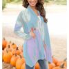 Everyday Layering Women's Cardigan with Soft Jersey Fabric - Image 2