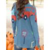 Chic Women's Cardigan with Comfortable Long Sleeves - Image 3