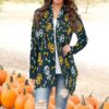 Cozy Women's Cardigan with Shawl Collar and Jersey Fabric - Image 2