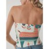 Double-Layer Support Strapless Top for Curves - Image 2