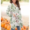 All-Over Print Long-Sleeve Women's Cardigan for Effortless Style - Image 3