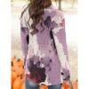 Fashionable All-Over Print Women's Cardigan with Long Sleeves - Image 2