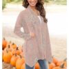 Soft and Stretchy Women's All-Over Print Open-Front Cardigan - Image 2