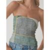 Stretchy and Supportive Double-Layer Strapless Top - Image 3