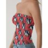 Soft and Supportive Double-Layer Fashion Tube Top - Image 3