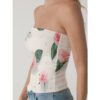 All-Occasion Double-Layer Bandeau Top for Women - Image 2