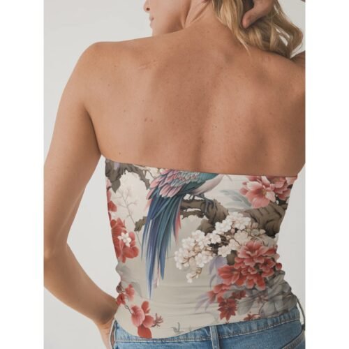 Lightweight Double-Layer Off-The-Shoulder Performance Top - Image 3