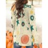 Comfort Meets Style in Women's Long-Sleeve Shawl Collar Cardigan - Image 2