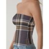 Supportive and Stylish Double-Layer Tube Top for Women - Image 2