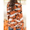 Trendy Women's Cardigan with Comfortable All-Over Print Design - Image 2