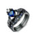 Crown love sapphire ring - Image 3